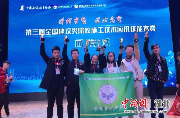 专训班学生在全国建设类院校施工技术应用技能大赛中获多项大奖 专训班学生在全国建设类院校施工技术应用技能大赛中获多项大奖